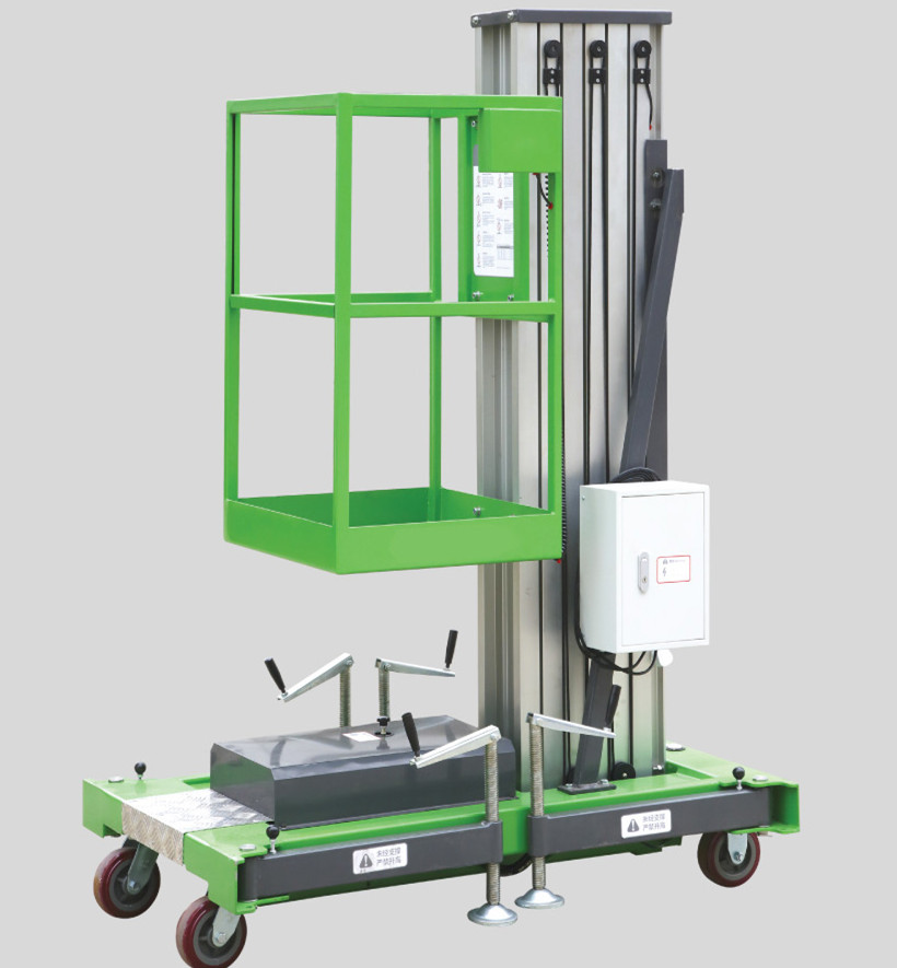 A column lifting platform