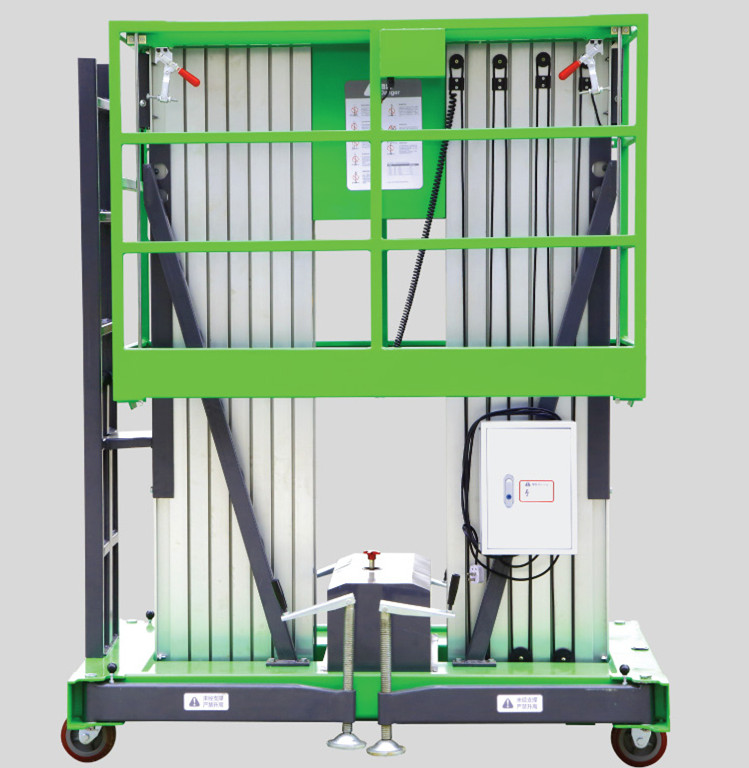 single mast lifting platform